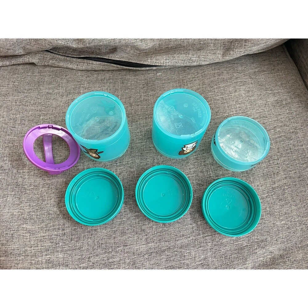 Whiskware Snacking Container Star Wars Leia Rey Portable Stackable Purple Lid - Picture 8 of 8